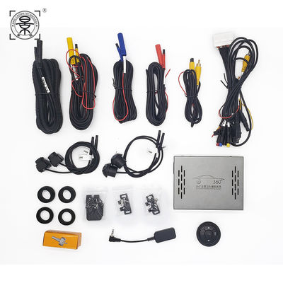 Android スクリーンを備えた 360 度パノラマ車カメラ システム HD ナイト ビジョン &amp; 簡単なインストールをサポート