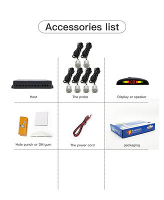 スマートパーキングロケーション オートカーパーキングセンサー、フロント＆リア検知、自動駐車支援、車両駐車安全装置、ユニバーサルカセンサー