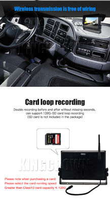 Wireless Rear View Car Camera with Night Vision and 170° Wide Angle for Easy Safe Driving