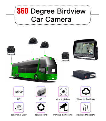 デジタル防水逆の360の車のカメラ システムDC12V 24V