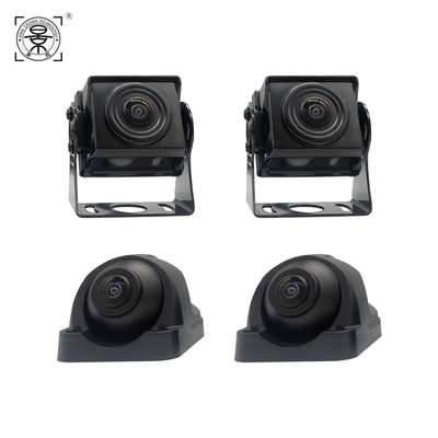 360車のカメラ システムBG-BDP-720H RV Truck TrailerヴァンQuad Splitのモニターの録音のためのバックアップ カメラ システム10"