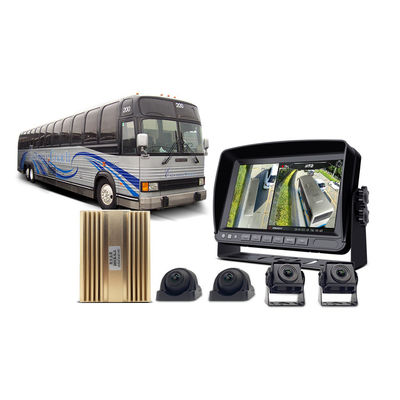 Commercial Vehicle Navigation and Surveillance System with HD Cameras and Real-Time Display