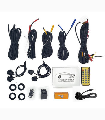 運転と駐車の安全のためのユニバーサルカー360度サウンドビューカメラシステム