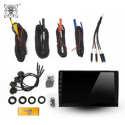 4CH 1080P車DVR完全なHDの走行のデータ記録装置の背面図のカメラODM