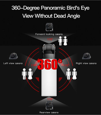 Heavy Duty Truck and Fire Truck Camera System with 360 Degree View AHD 1080P Night Vision