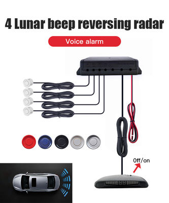 4センサ 自動駐車レーダー,LEDディスプレイ オン/オフ リバースバックアップモニター検出システム ホンダ・シビック