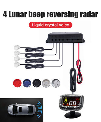Car Parking Sensor System for 12V car Reversing with LED Beep Alarm