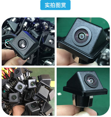 ユニバーサル AHD 720P 1080P カーリアビューカメラ ダイナミック軌跡付きの魚眼 車両のバックパーキング支援