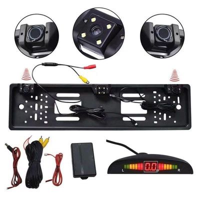 リアルタイム距離監視とアラーム機能を備えたデジタルパーキングセンサーシステム