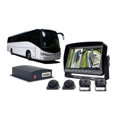 360° Commercial Vehicle Birdview Camera System with 1080P HD 3D Surround Imaging Parking Monitoring & Wide-Angle Cameras for Buses, Trucks & Fleets