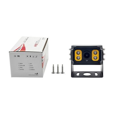 High-Resolution Waterproof Camera with Dual LED Lights for Enhanced Night Vision and Safety