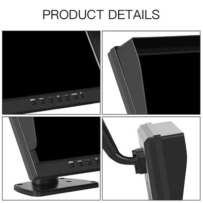 トラックと車両管理のための10インチIPS画面と4台のカメラ付きの車両カメラシステム