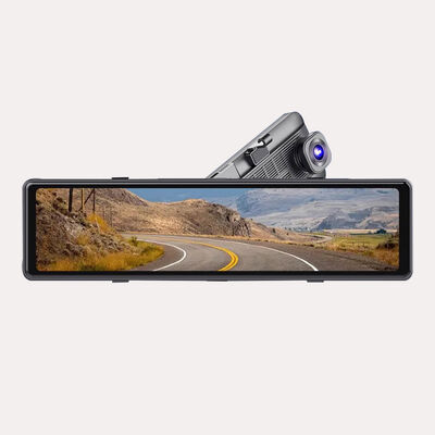 フロントカメラとサイドカメラを備えたマルチチャンネルバックミラーモニタリングシステム