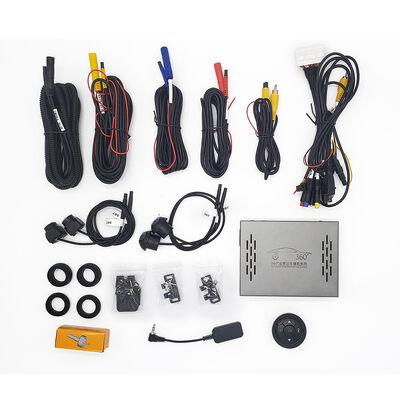 トラックや重型車両用 高画質360°カーサウンドビューカメラシステム