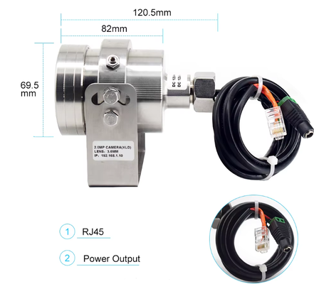 爆発防護型カメラ（石油化学およびエネルギーインフラ向け）
