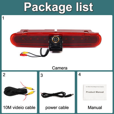 高品質のリバースカメラ フィアット・ドブロ&オペル コンボ 2010-2018