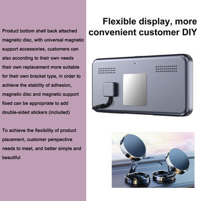 シャークフィンデザインと6.25インチスクリーンを備えた高度なAHD 1080Pリアビューカメラ、駐車と死角認識用