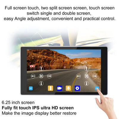 高解像度AHD 1080Pシャークフィンカメラ AI盲点検知 5インチLCDモニター