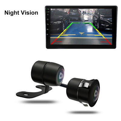 ミニ18.55mmデュアルレンズAHD 1080P防水バックアップカメラ、広角・暗視機能付き（車用パーキング）