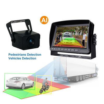 12V–24V Mini Vehicle Backup Camera with Waterproof Design and Night Vision for Cars, Trucks, Buses and Vans