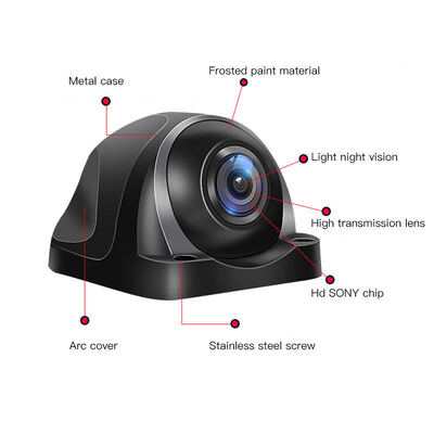 1080P AHDスターライトサイドビューカメラ、トラック用防水サイドマウント車載カメラ、OEM ODM対応