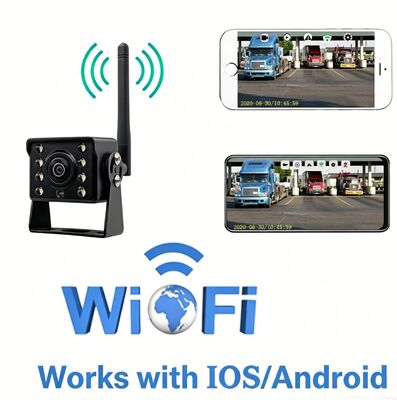 トラックやバス用HD 720P/1080P解像度とIRナイトビジョンのIP67防水WiFi車両カメラ