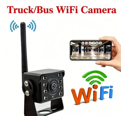 12‑24VトラックユニバーサルWiFiカメラ、モバイルインターネットバス搭載防水ワイヤレスカメラ、MAN用高精細赤外線暗視機能
