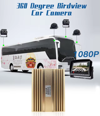 4チャネル 360度パノラマ・ビュー 重荷トラックカメラシステム サウンドビューモニタリング