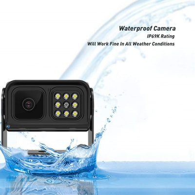 スターライト ナイトビジョン バックアップカメラ IP69K 防水 170° 超広角とトラックのスターライト低光ビジョン
