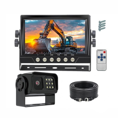 10インチヘビーダューチ車両モニターキット IP68 防水 1080P AHD スターライトセンサーと140° ワイドビュー・アングルリアービューカメラシステム