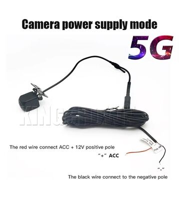 5GWiFi無線HDカーバックアップカメラ 紅外線夜間ビジョン IP67 防水 140度見方 iOS Android