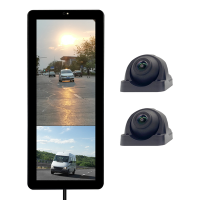 12.3インチ車内設置型バックミラーカメラシステム MDVR BSD 死角検知機能付きバックモニターシステム