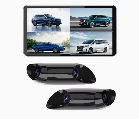 6.0インチHD電子バックミラーモニター デュアルブラインドスポットカメラ ナイトビジョン プラグアンドプレイ カーセーフティ監視システム
