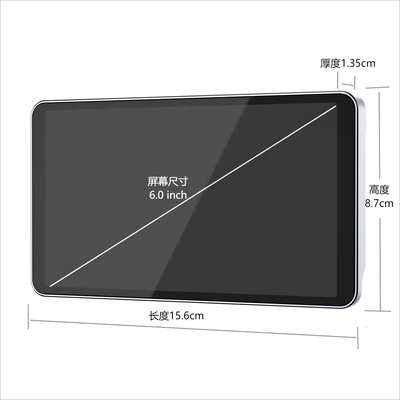 トヨタ カムリ セダン用 6インチタッチスクリーン デジタル電子デュアルレンズ サイドビューミラーカメラシステム AI BSD 音声警告 安全監視キット
