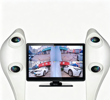 スズキ スイフト ハッチバック用 デュアルレンズ AHD 1080P 車載サイドビューカメラシステム 7インチモニター RCAコネクター ステッカーマウント セーフティ監視キット