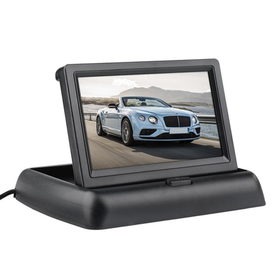 4.3インチ デジタルTFT液晶折りたたみ式スクリーンモニター、車両用バックカメラディスプレイ、駐車支援OEM対応